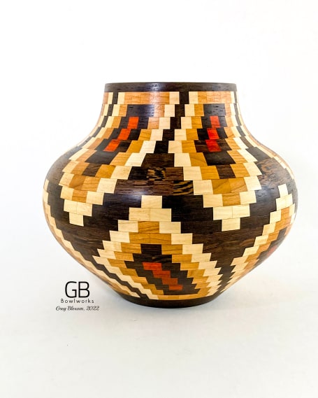 Hand turned wooden bowls